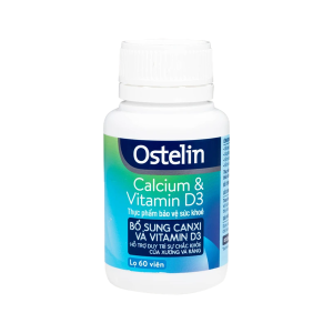 Ostelin Calcium Vitamin D3 bổ sung canxi và vitamin D3