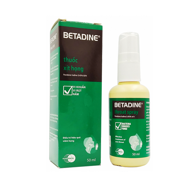 Xịt Họng Betadine