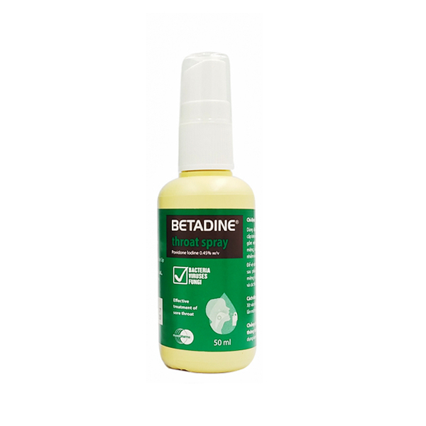 Xịt Họng Betadine