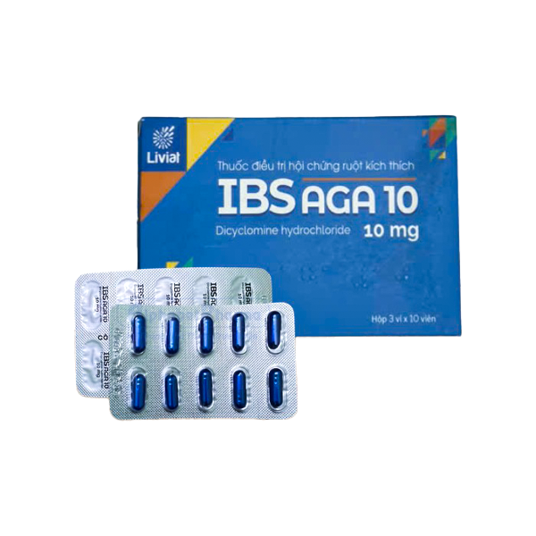 Thuốc Điều Trị Hội Chứng Ruột Kích Thích IBS Aga 10mg